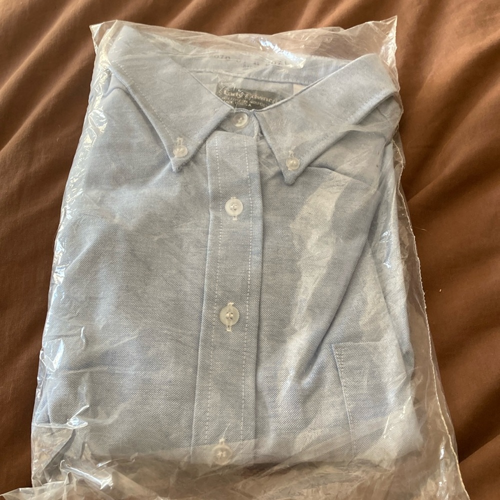 Light blue Oxford shirt 18 NWT